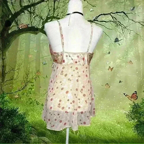 Y2k Secret Treasures Polka Dot Slip - Picture 6 of 10